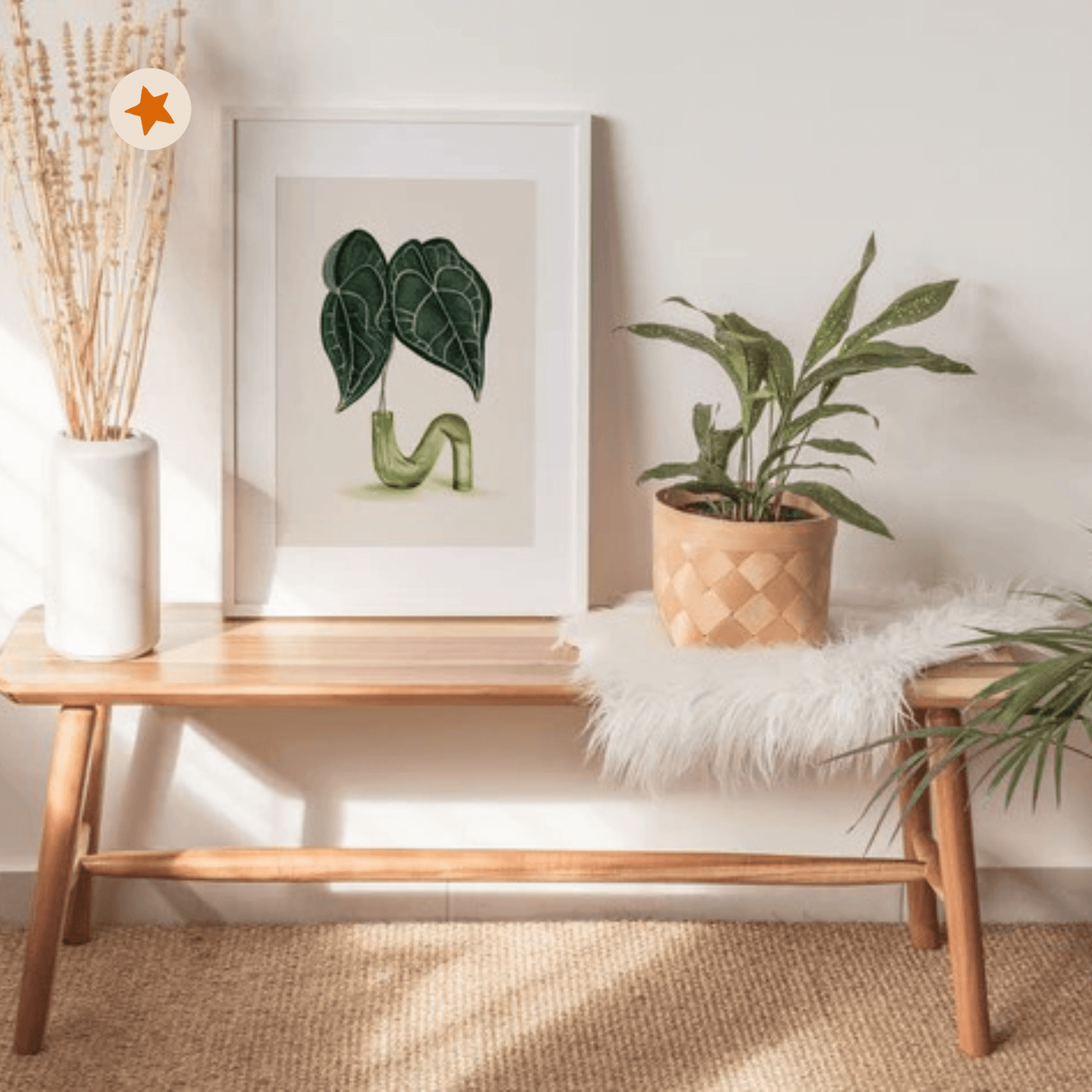 Anthurium Clarinervium Print