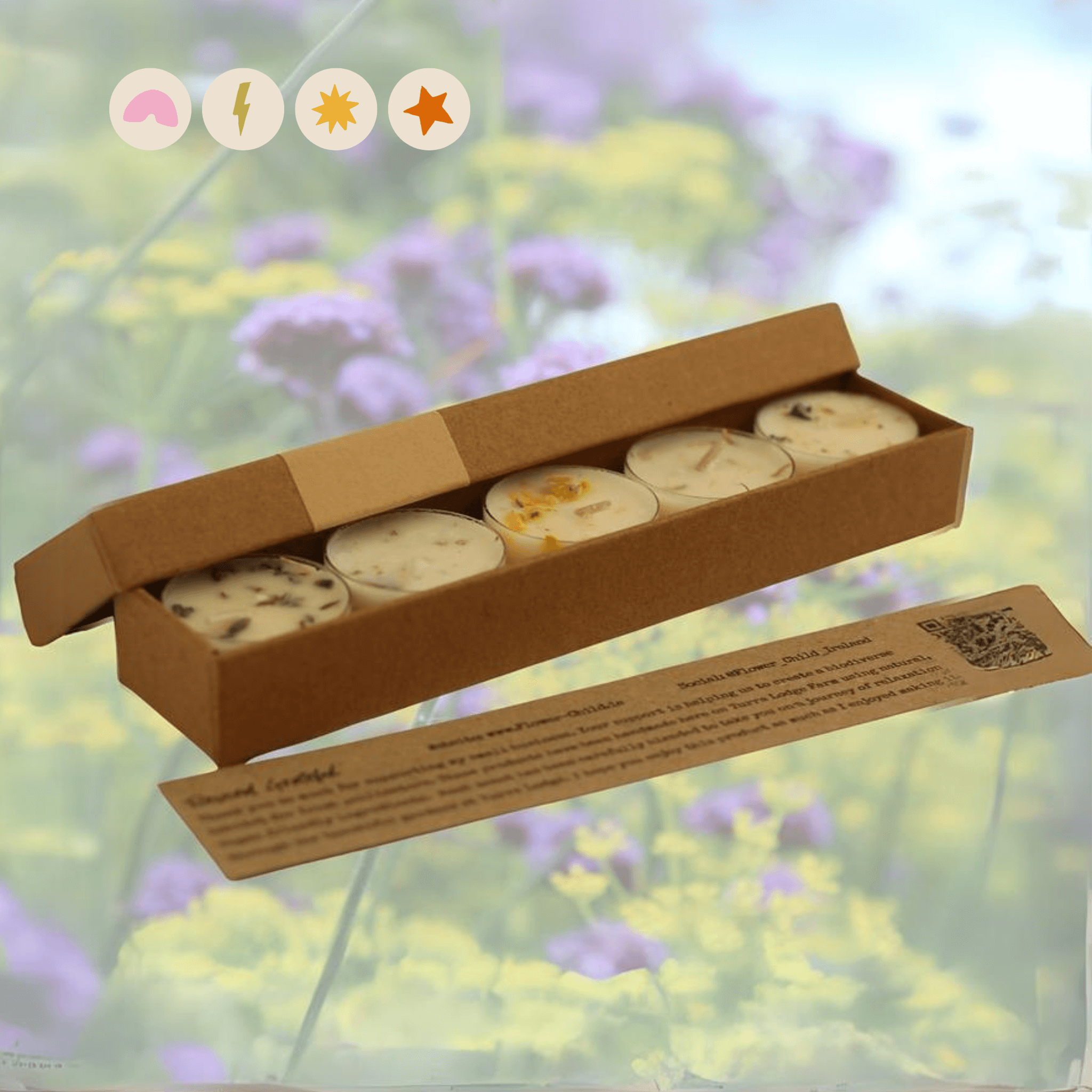 Flower Child Aromatherapy Tealights