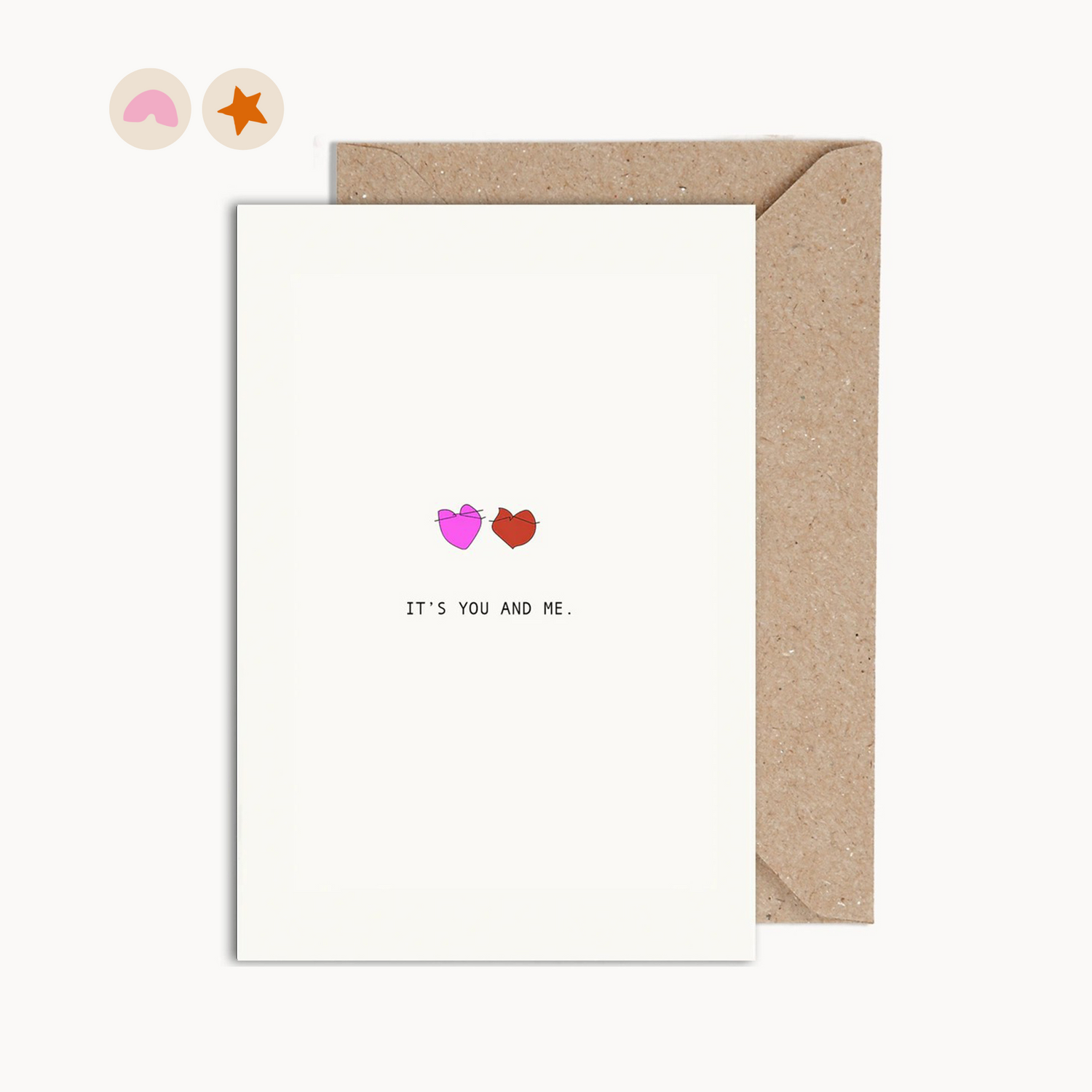 Card saying &quot;it&